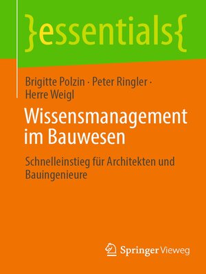 cover image of Wissensmanagement im Bauwesen